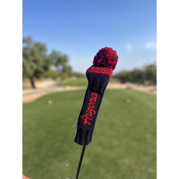 University Of Arizona Golf Headcover knit wool Wildcats UofA  Fairway wood - Picture 1 of 3